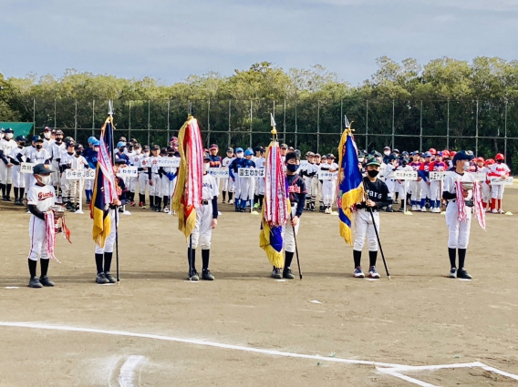 稲毛区軟式少年野球連盟　春季大会開幕